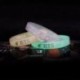 Rózsaszín színű COOKY fluoreszkáló - sötétben világító karkötő - KPOP - BTS - Bangtan Boys - BT21