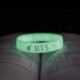 Rózsaszín színű COOKY fluoreszkáló - sötétben világító karkötő - KPOP - BTS - Bangtan Boys - BT21