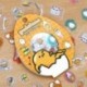 50db készlet Gudetama Lazy tojás matricák Kawaii rajzfilm DIY Scrapbooking címke matrica
