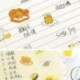 50db készlet Gudetama Lazy tojás matricák Kawaii rajzfilm DIY Scrapbooking címke matrica