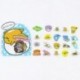 50db készlet Gudetama Lazy tojás matricák Kawaii rajzfilm DIY Scrapbooking címke matrica