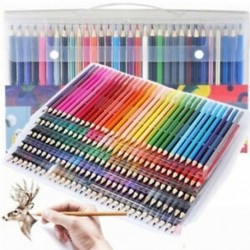 3db / szett 160 színek Fémes színes rajz ceruza színek vonalvezetés Art ceruza DIY