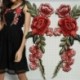 10PCS Black Star DIY hímzett vas varrni a javítás ruhák szövet matrica jelvény ruhák applique