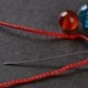 100mm 5db Nagykereskedelmi 5Pcs nagy szem ívelt gyöngyfűző tű könnyű menet ékszer kézműves DIY JP