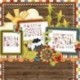 * 13 Hóember / Mikulás / Elk Karácsonyi Uncut matricák DIY tervező napló Album dekoráció
