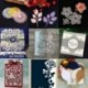 * 15 1db üreges virág (7.8x4.7 ... Fém DIY Csipke vágószerszámok Stencil Scrapbook Album papírkártya Dombornyomás