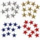 Arany 10Pcs / Set Star hímzés varrni vasalat a javítás jelvény ruhák Applique táska szövet