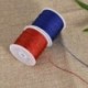 Királykék Nylon Cord Thread 0.8mm kínai csomó Macrame Rattail karkötő fonott string 45M
