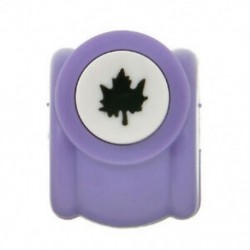 * 19 Maple Leaf Aranyos Scrapbook lyukasztó kör lyuk vágó nyomtatás DIY papír lyuk lyukasztó alakú