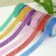 Lila DIY Öntapadós akril strasszok Szalag Stick a Scrapbooking kézműves kézműves