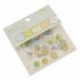 Zöld 80Pcs japán Sumikko Gurashi matrica pelyhek táska zsák Anlimals Scrapbooking DIY