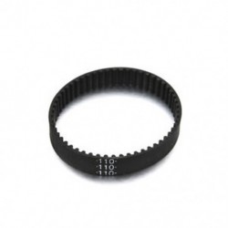 110 mm-2GT 55 fog GT2 6mm széles körű RepRap fogasszíj 2mm 2GT csiga 3D nyomtató CNC-hez