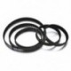 122 mm-2GT 61 fog GT2 6mm széles körű RepRap fogasszíj 2mm 2GT csiga 3D nyomtató CNC-hez