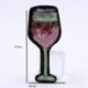 12db Borosüveg Juice cup pink flitterek Hímzés Vas Patch jelvények Applyque DIY