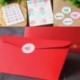 60PCS / 5 lap kézzel készített Lo ... Köszönjük, hogy kézzel készített, szeretettel ellátott címke, tömítő