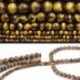 4mm Tigris szem kerek gyöngyök természetes drágakő 15.5 &quot Strand 4mm 6mm 8mm 10mm 12mm