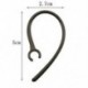 6Pcs fekete csere fülkötéses fül füldugó hurok csipesz Bluetooth fülhallgatóhoz