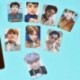 Andante (8db / készlet) Kpop EXO 5. Album papír Fotókártyák Ne keverjék fel a Tempo autográfot