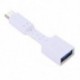 Zöld USB-C 3.1 C típusú férfi-USB 3.0 adapterkábel OTG Data Sync töltő töltése