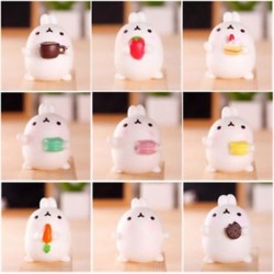 1PCS Nyúl Squishy Squeeze reális lassú emelkedő varázsa gyűjtemény stressz megkönnyebbülés játék