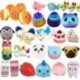 1PCS Nyúl Squishy Squeeze reális lassú emelkedő varázsa gyűjtemény stressz megkönnyebbülés játék