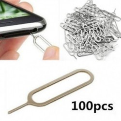 100db Rengeteg 100db SIM-kártya tálca ejektorkulcs-eltávolító pin kiadó eszköz az Apple iPhone készülékhez