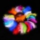 Piros 100PCS természetes liba tollak 8-12 cm hattyú Plume DIY karnevál dekoráció kézműves tétel