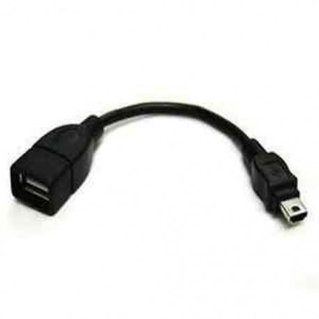 USB 2.0 A női és mikro B-hím átalakító OTG adapterkábel a GPS autós zenéhez