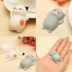 1db puha macska Squishy gyógyító Squeeze szórakoztató gyerek játék ajándék stressz kímélő dekoráció