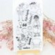 3 * Szilikon tiszta gumi bélyegzők pecsét Scrapbooking Album kártya napló dekoráció DIY kézműves