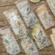 *B 60db / Lot Vintage autós növényi matricák Kawaii írószerek DIY Scrapbooking matricák