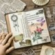 *B 60db / Lot Vintage autós növényi matricák Kawaii írószerek DIY Scrapbooking matricák
