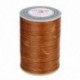 Kávé Waxed Thread 0.8mm 90m poliészter kábel varrás varrással bőr kézműves karkötő