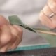 Kék Waxed Thread 0.8mm 90m poliészter kábel varrás varrással bőr kézműves karkötő