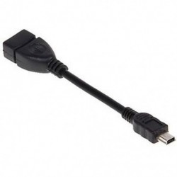 Új USB 2.0 A nő a Micro B férfi átalakítóhoz OTG adapterkábel a Samsung HTC készülékhez