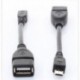 Új USB 2.0 A nő a Micro B férfi átalakítóhoz OTG adapterkábel a Samsung HTC készülékhez
