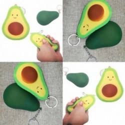 1PCS Avokádó Gyümölcs Soft Squishy Slow Rising Charm Squeeze Kid Toys stresszcsökkentő szórakoztató játékgyűjtemény