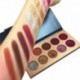 16 színű csillámos matt ragyogó fényes glitter gyémánt tartós hosszantartó smink  szemhéjárnyaló paletta