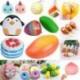 1PCS görögdinnye gyümölcs Soft Squishy Slow Rising Charm Squeeze Kid Toys stresszcsökkentő szórakoztató
