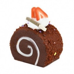 1PCS kávé torta Soft Squishy Slow Rising Charm Squeeze Kid Toys stresszcsökkentő szórakoztató játékgyűjtemény