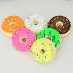 1PCS fánk Soft Squishy Slow Rising Charm Squeeze Kid Toys stresszcsökkentő szórakoztató játékgyűjtemény