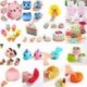 1PCS fánk Soft Squishy Slow Rising Charm Squeeze Kid Toys stresszcsökkentő szórakoztató játékgyűjtemény