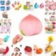 1PCS fánk Soft Squishy Slow Rising Charm Squeeze Kid Toys stresszcsökkentő szórakoztató játékgyűjtemény