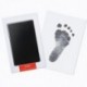 Zöld Baby Newborn Imprint Handprint Footprint Clean Touch tintapatron fotókeret készlet Hot
