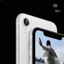 IPhone XR (2db tiszta) Edzett üveg hátsó kamera lencse képernyővédő Apple iPhone X XS Max XR