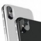 IPhone XR (2db tiszta) Edzett üveg hátsó kamera lencse képernyővédő Apple iPhone X XS Max XR