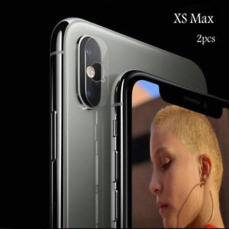 Az iPhone XS Max (2db Clear ... Edzett üveg hátsó kamera lencse képernyővédő Apple iPhone X XS Max XR