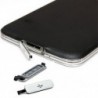 Vízálló USB töltő dokkoló töltő port por dugó fedél Samsung Galaxy S5