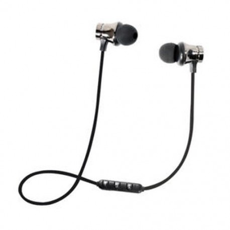 Gun Black Bluetooth 4.2 sztereó vezeték nélküli fülhallgató mágneses fülbe helyezhető fülhallgató fülhallgató