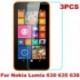 3PC HD Ultra Clear képernyővédő védőfólia Nokia Lumia 630 635 638-hoz